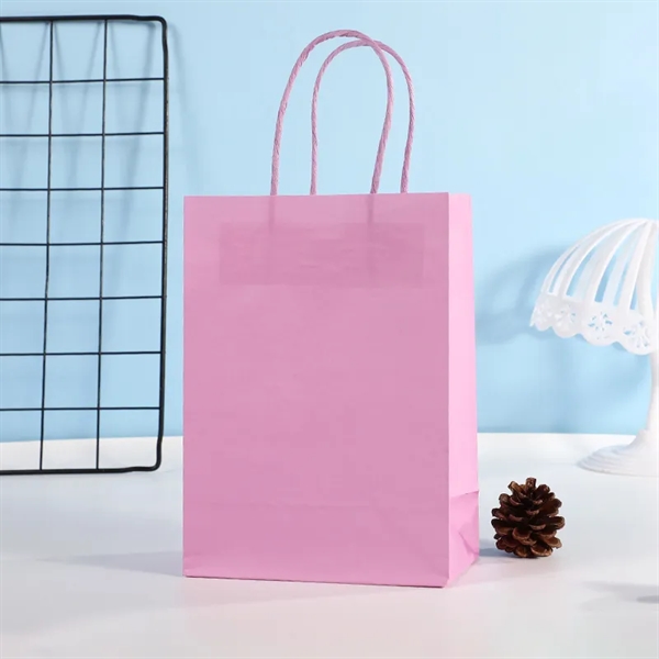 Recyclable Kraft Paper Shopping Bag - Recyclable Kraft Paper Shopping Bag - Image 6 of 9