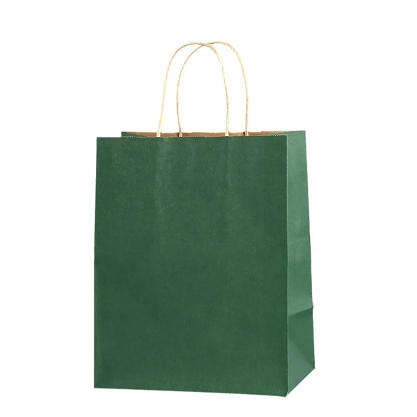 Recyclable Kraft Paper Shopping Bag - Recyclable Kraft Paper Shopping Bag - Image 9 of 9