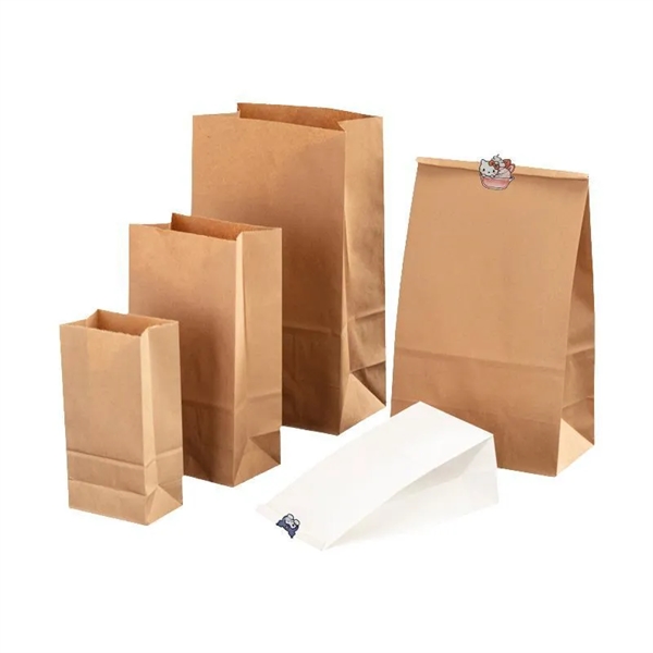 Disposable Brown Kraft Paper Bags - Disposable Brown Kraft Paper Bags - Image 5 of 5