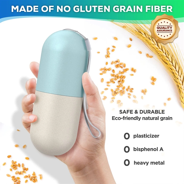 Grain Fiber Moisture Proof Weekly Pill Organizer - Grain Fiber Moisture Proof Weekly Pill Organizer - Image 1 of 6