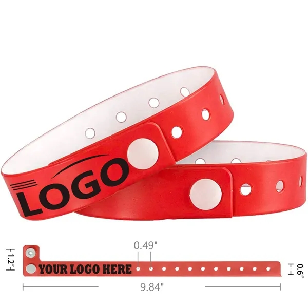 PVC Wristbands for Events Club Music Meeting Party - PVC Wristbands for Events Club Music Meeting Party - Image 1 of 8