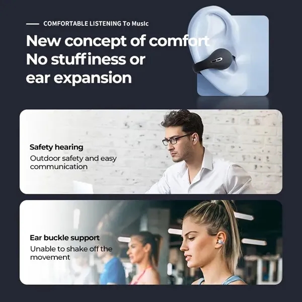 Bluetooth Headphones Wireless Earbuds Dual LED Power Display - Bluetooth Headphones Wireless Earbuds Dual LED Power Display - Image 4 of 8