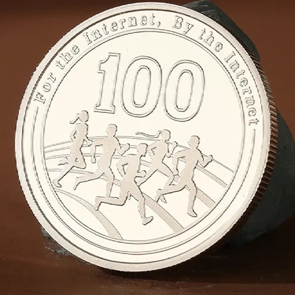 1.18" Zinc Alloy Made Plating Coin - 1.18" Zinc Alloy Made Plating Coin - Image 4 of 4