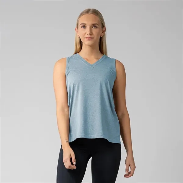 Verve Ladies Paisley Slit Back Tank - Verve Ladies Paisley Slit Back Tank - Image 11 of 12