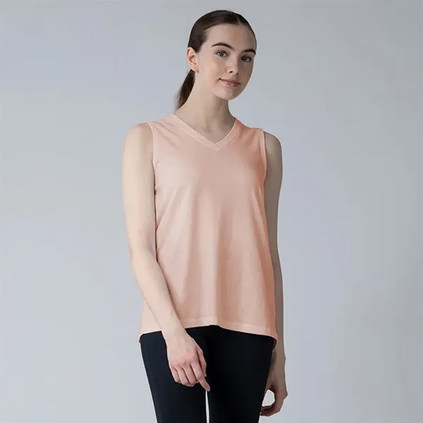 Verve Ladies Paisley Slit Back Tank - Verve Ladies Paisley Slit Back Tank - Image 12 of 12