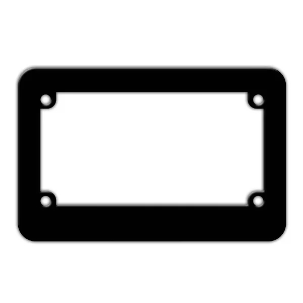 USA License Plate Frame - Motorcycle - USA License Plate Frame - Motorcycle - Image 1 of 2