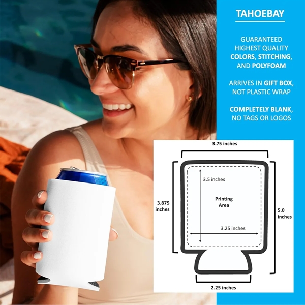 Neoprene Slim Can Cooler Sleeves - Neoprene Slim Can Cooler Sleeves - Image 1 of 2
