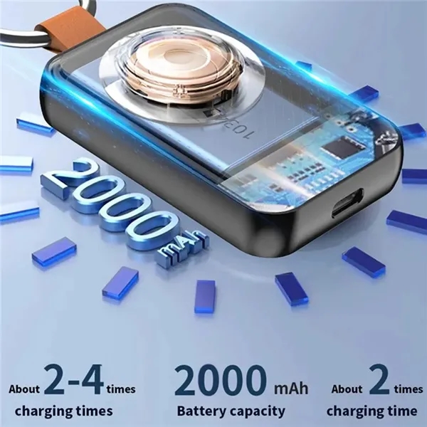 2000Mah Portable Watch Power Bank Charger - 2000Mah Portable Watch Power Bank Charger - Image 3 of 5