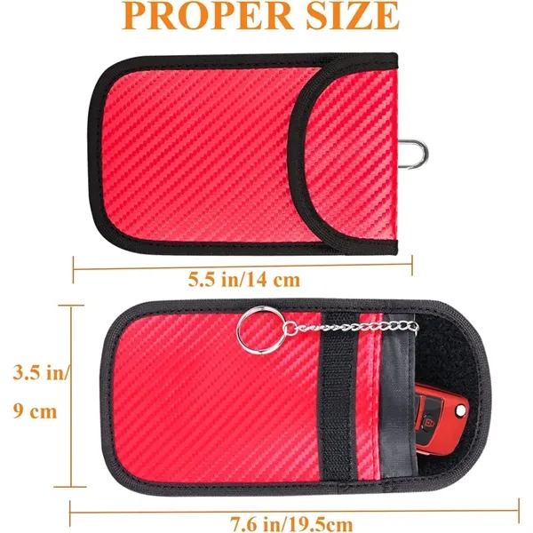 Carbon Fiber Car Key Signal Blocker Case - Carbon Fiber Car Key Signal Blocker Case - Image 1 of 6
