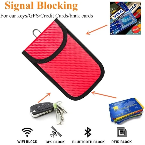 Carbon Fiber Car Key Signal Blocker Case - Carbon Fiber Car Key Signal Blocker Case - Image 2 of 6