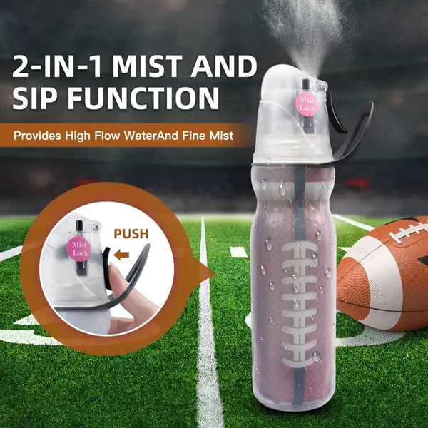 2-In-1 Mist & Sip Water Bottles With Three-Layer Heat - 2-In-1 Mist & Sip Water Bottles With Three-Layer Heat - Image 3 of 6