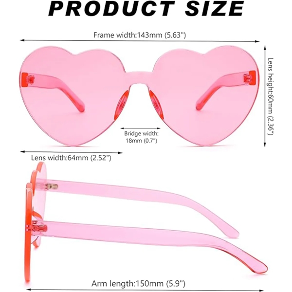 Heart Sunglasses - Heart Sunglasses - Image 1 of 3