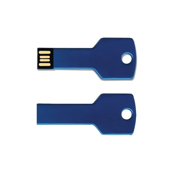 Key Drive™ Classic Hi-Speed USB 2.0 - Silver - Key Drive™ Classic Hi-Speed USB 2.0 - Silver - Image 2 of 2