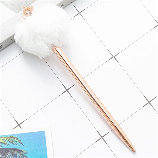 Pompom Crown Ballpoint Pen - Pompom Crown Ballpoint Pen - Image 13 of 15