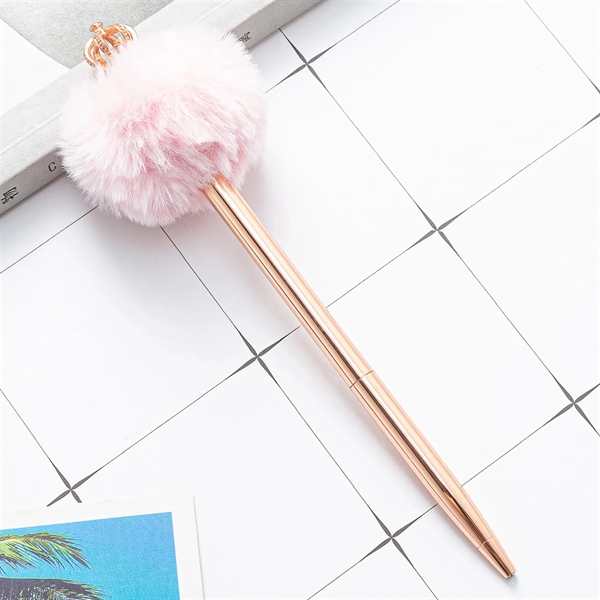 Pompom Crown Ballpoint Pen - Pompom Crown Ballpoint Pen - Image 14 of 15