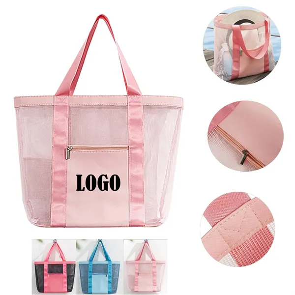 Mesh Beach Bag - Mesh Beach Bag - Image 0 of 4