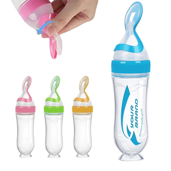Baby Feeding Spoon Bottle Food Dispenser - Baby Feeding Spoon Bottle Food Dispenser - Image 0 of 4