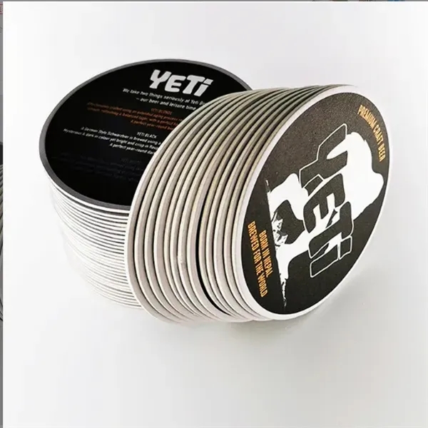 ECO Friendly Thickened Paper Coaster - ECO Friendly Thickened Paper Coaster - Image 1 of 3