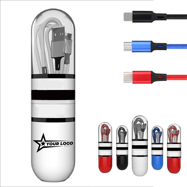 Cellphone Tablet USB Multiple Charging Cord Adapter - Cellphone Tablet USB Multiple Charging Cord Adapter - Image 0 of 4