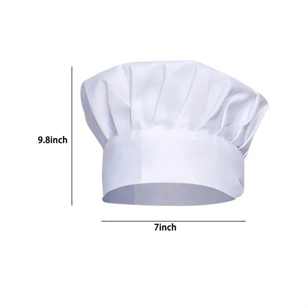 Adult Adjustable Reusable Durable Kitchen Chef Hat - Adult Adjustable Reusable Durable Kitchen Chef Hat - Image 1 of 4