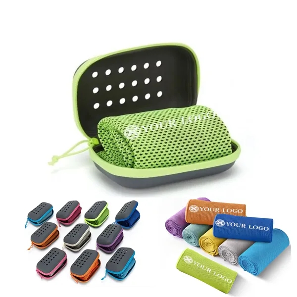 EVA Boxed Outdoor Portable Quick-Drying Sports Towel