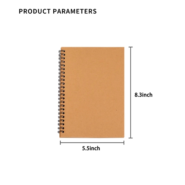 Classic Sustainable Premium Paper Spiral Coil Notebook - Classic Sustainable Premium Paper Spiral Coil Notebook - Image 1 of 2
