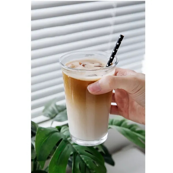 American Cold Brew Iced Latte Cup Coffee Glasses - American Cold Brew Iced Latte Cup Coffee Glasses - Image 2 of 4