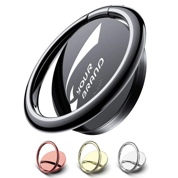Adjustable Round Cellphone Ring Holder Stand - Adjustable Round Cellphone Ring Holder Stand - Image 0 of 4