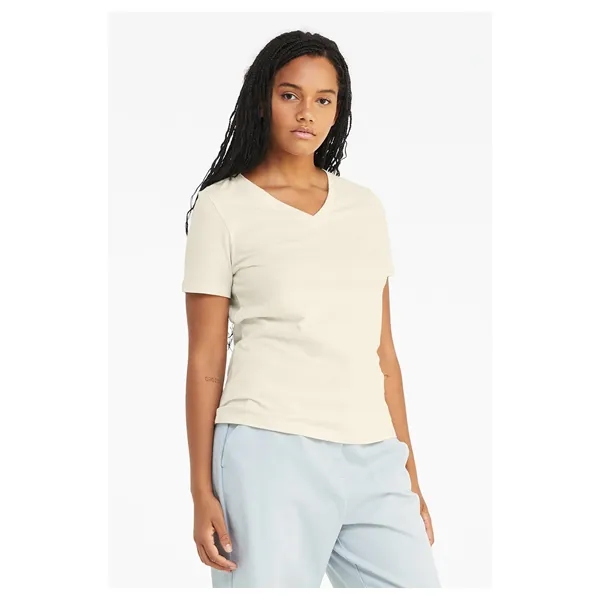 Bella + Canvas Ladies' Relaxed Jersey V-Neck T-Shirt - Bella + Canvas Ladies' Relaxed Jersey V-Neck T-Shirt - Image 199 of 220