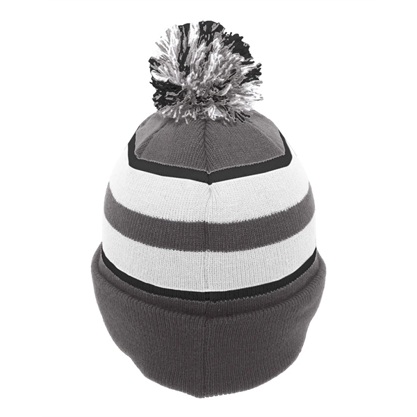 Pacific Headwear Knit Fold-Over Pom-Pom Beanie - Pacific Headwear Knit Fold-Over Pom-Pom Beanie - Image 69 of 130