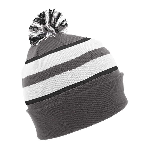 Pacific Headwear Knit Fold-Over Pom-Pom Beanie - Pacific Headwear Knit Fold-Over Pom-Pom Beanie - Image 70 of 130