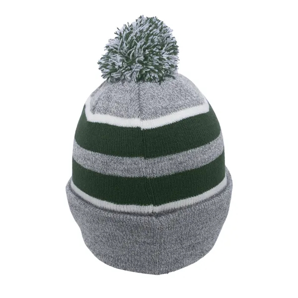 Pacific Headwear Knit Fold-Over Pom-Pom Beanie - Pacific Headwear Knit Fold-Over Pom-Pom Beanie - Image 99 of 130