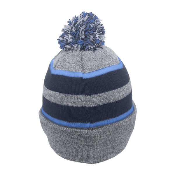 Pacific Headwear Knit Fold-Over Pom-Pom Beanie - Pacific Headwear Knit Fold-Over Pom-Pom Beanie - Image 105 of 130