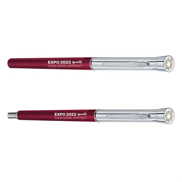 Monogram Collection - USA Logo Dome Pen & Pencil Set - Monogram Collection - USA Logo Dome Pen & Pencil Set - Image 2 of 4