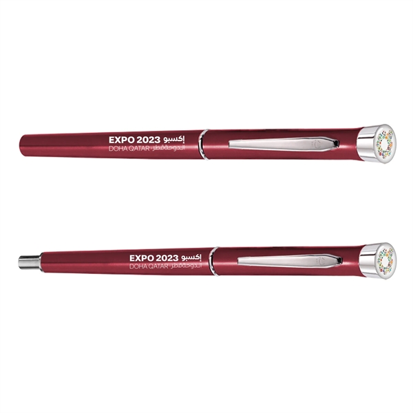 Color Collection - USA Logo Dome Pen & Pencil Set - Color Collection - USA Logo Dome Pen & Pencil Set - Image 3 of 5