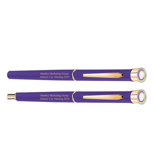 Color Collection - USA Logo Dome Pen & Pencil Set - Color Collection - USA Logo Dome Pen & Pencil Set - Image 6 of 7