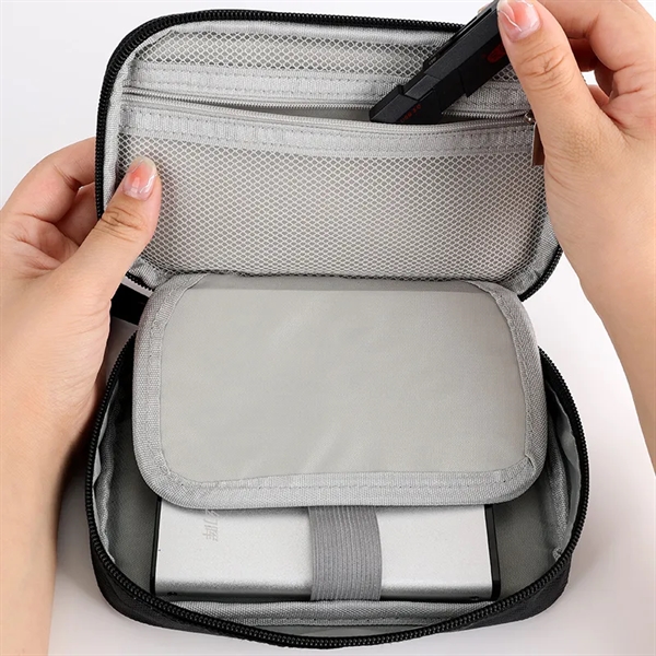 Travel Cord Organizer Pouch - Travel Cord Organizer Pouch - Image 8 of 8