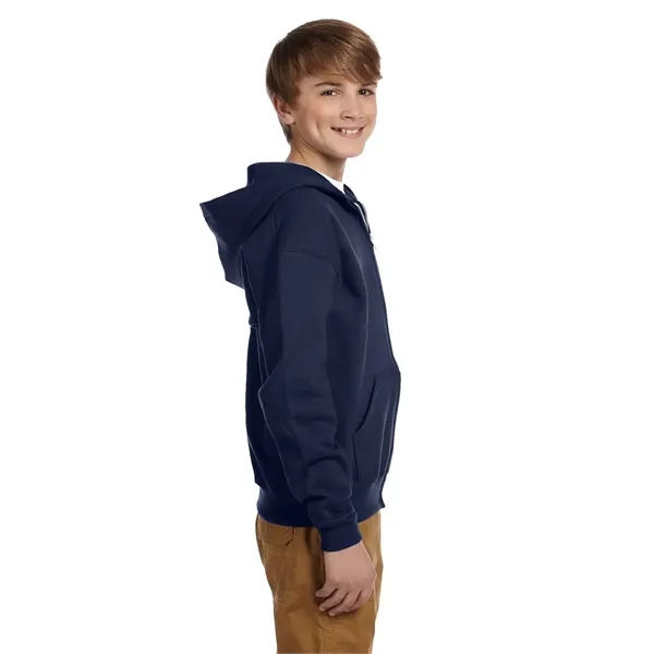 Jerzees Youth NuBlend® Fleece Full-Zip Hooded Sweatshirt - Jerzees Youth NuBlend® Fleece Full-Zip Hooded Sweatshirt - Image 44 of 44
