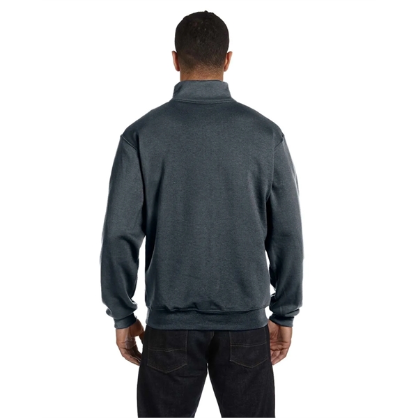 Jerzees Adult NuBlend® Quarter-Zip Cadet Collar Sweatshirt - Jerzees Adult NuBlend® Quarter-Zip Cadet Collar Sweatshirt - Image 44 of 77