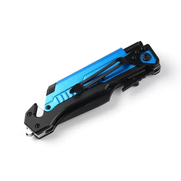 7 In 1 Multifunctional Outdoor Folding Knife - 7 In 1 Multifunctional Outdoor Folding Knife - Image 1 of 5