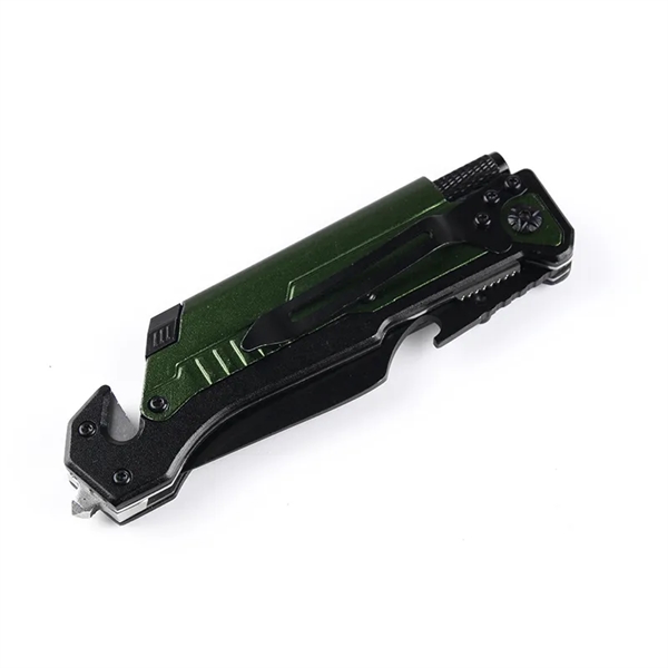 7 In 1 Multifunctional Outdoor Folding Knife - 7 In 1 Multifunctional Outdoor Folding Knife - Image 3 of 5