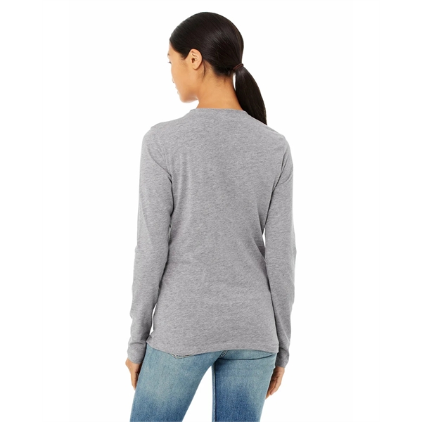 Bella + Canvas Ladies' Jersey Long-Sleeve T-Shirt - Bella + Canvas Ladies' Jersey Long-Sleeve T-Shirt - Image 14 of 68