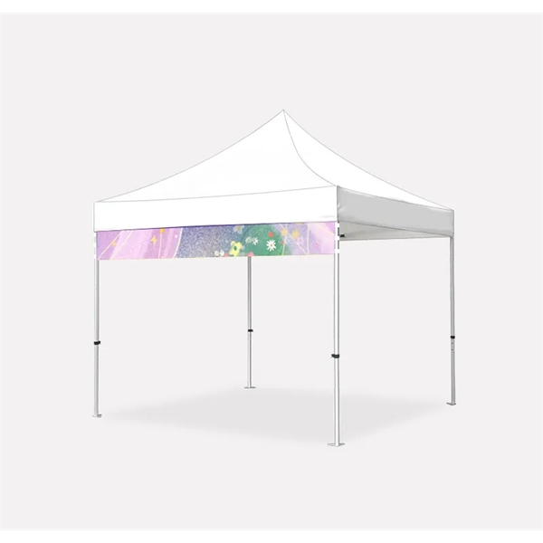 10x10ft Hex Aluminum Frame Tent w/Canopy - 10x10ft Hex Aluminum Frame Tent w/Canopy - Image 4 of 8