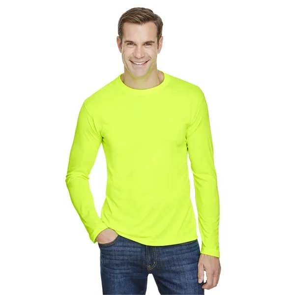 Bayside Unisex USA Made Performance Long-Sleeve T-Shirt - Bayside Unisex USA Made Performance Long-Sleeve T-Shirt - Image 6 of 11