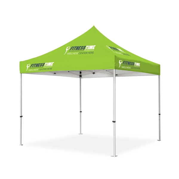 10x10ft Hex Aluminum Frame Tent w/Canopy - 10x10ft Hex Aluminum Frame Tent w/Canopy - Image 7 of 8