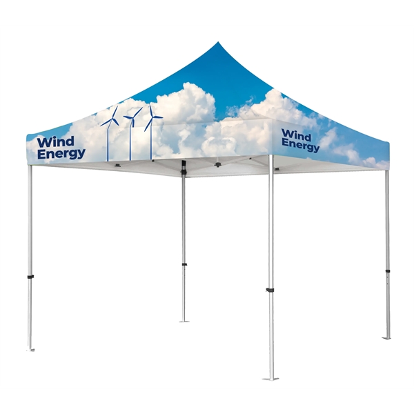 10x10ft Hex Aluminum Frame Tent w/Canopy - 10x10ft Hex Aluminum Frame Tent w/Canopy - Image 0 of 8