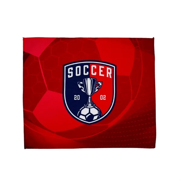 Full Color Terry Microfiber Serged Rally Towel - Full Color Terry Microfiber Serged Rally Towel - Image 1 of 1