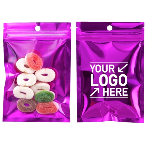 Colorful Resealable Storage Ziplock Bag with Front Clear - Colorful Resealable Storage Ziplock Bag with Front Clear - Image 7 of 8