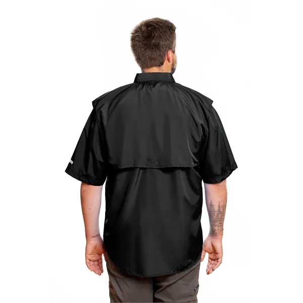 Men's Pescador Polyester Fishing Shirt-Short Sleeves Tall - Men's Pescador Polyester Fishing Shirt-Short Sleeves Tall - Image 1 of 12