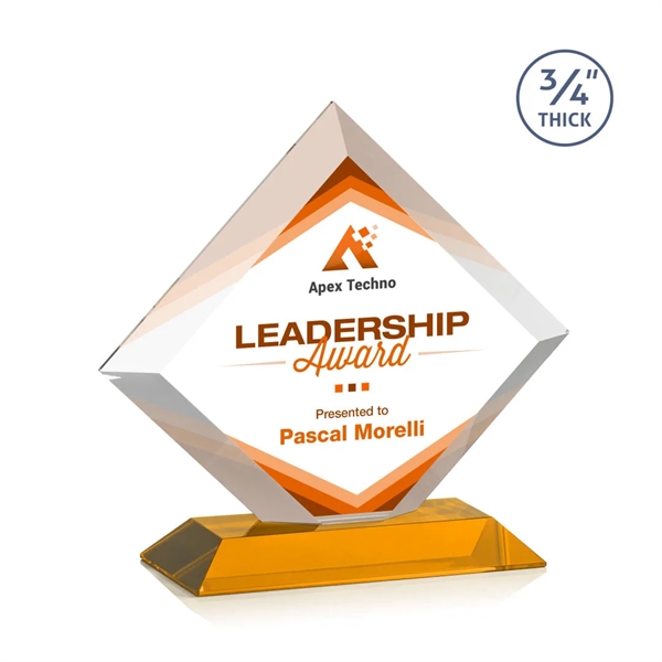 Custom Belaire VividPrint™ Award - Amber